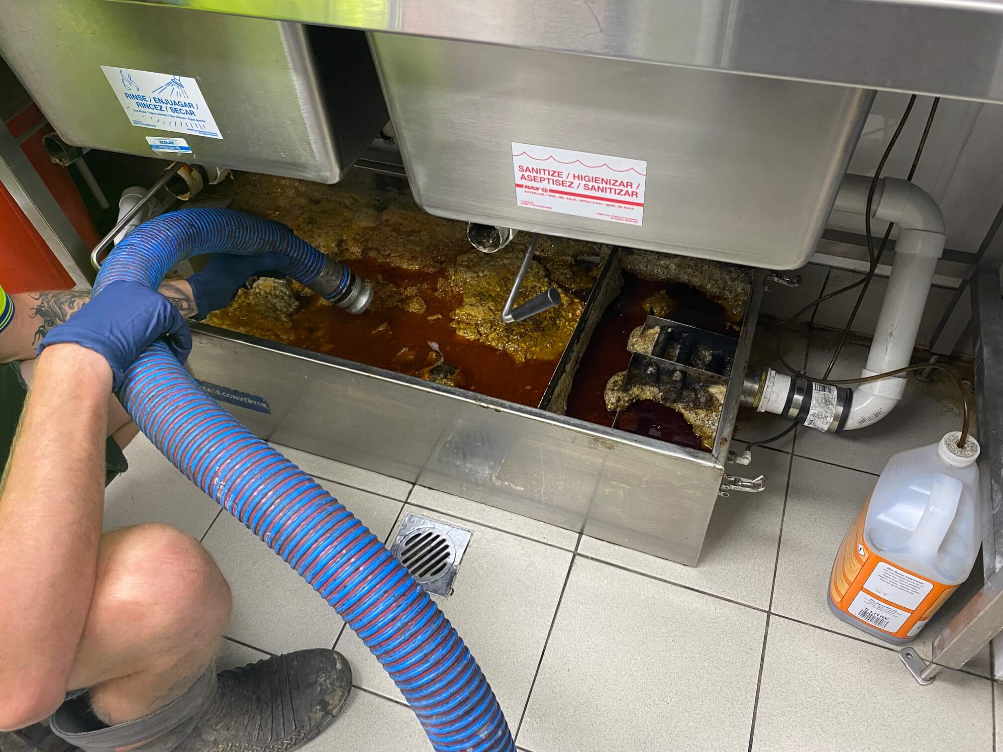 Grease Trap Cleaning in Conroe
